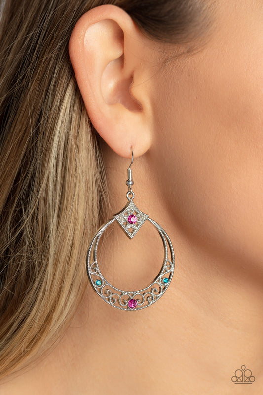 Paparazzi Royal Resort - Multi Earrings