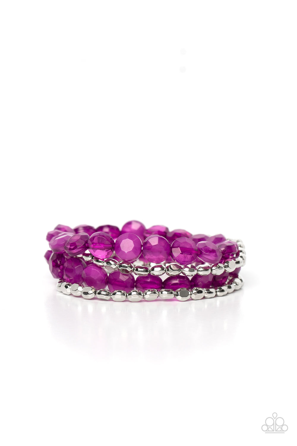 Seaside Siesta - Purple Paparazzi Bracelet