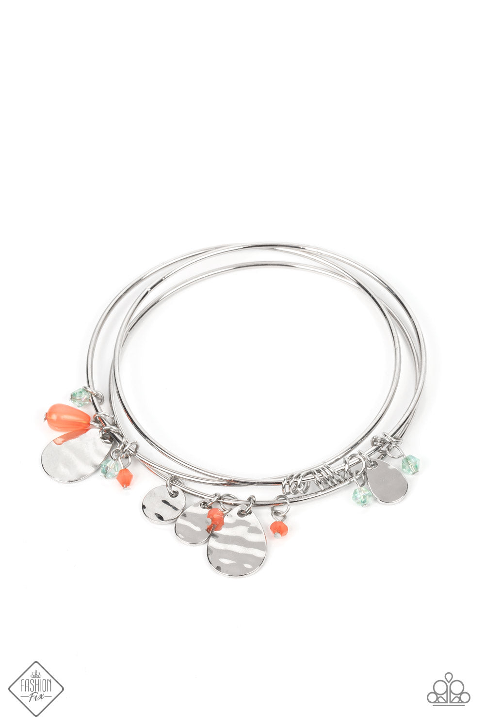 Secret Paradise - Orange Paparazzi Bracelet
