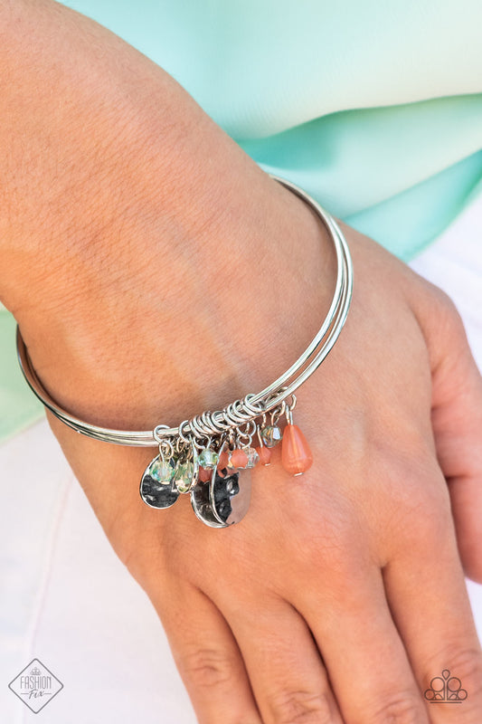 Secret Paradise - Orange Paparazzi Bracelet