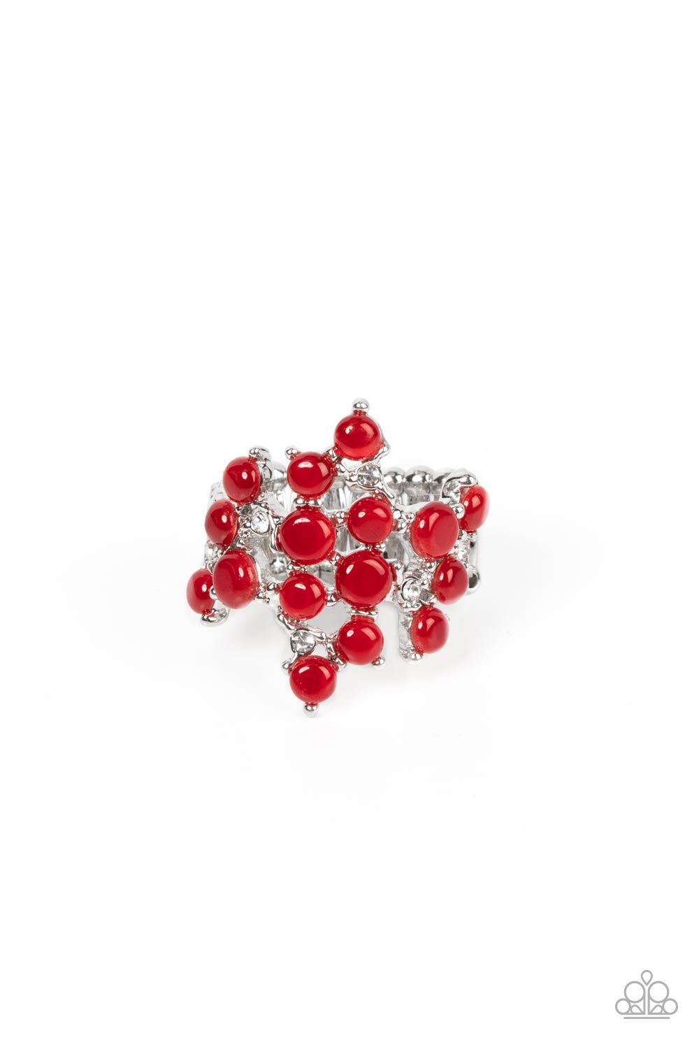 Seeing Eye to Cats Eye - Red Paparazzi Ring