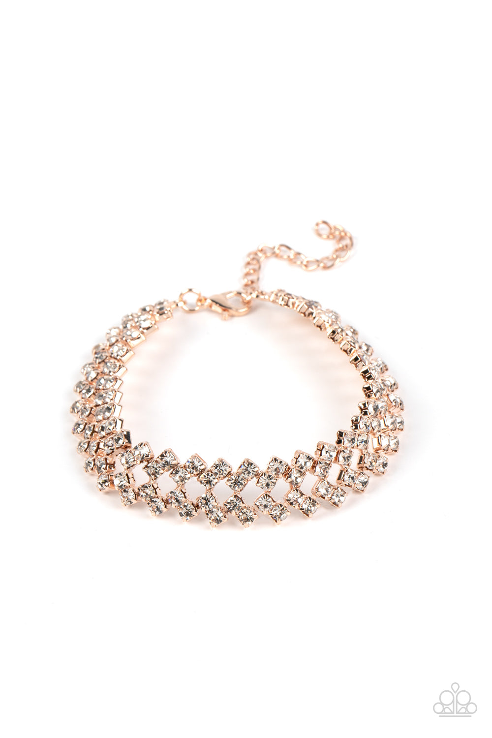 Paparazzi Seize the Sizzle - Rose Gold Bracelet