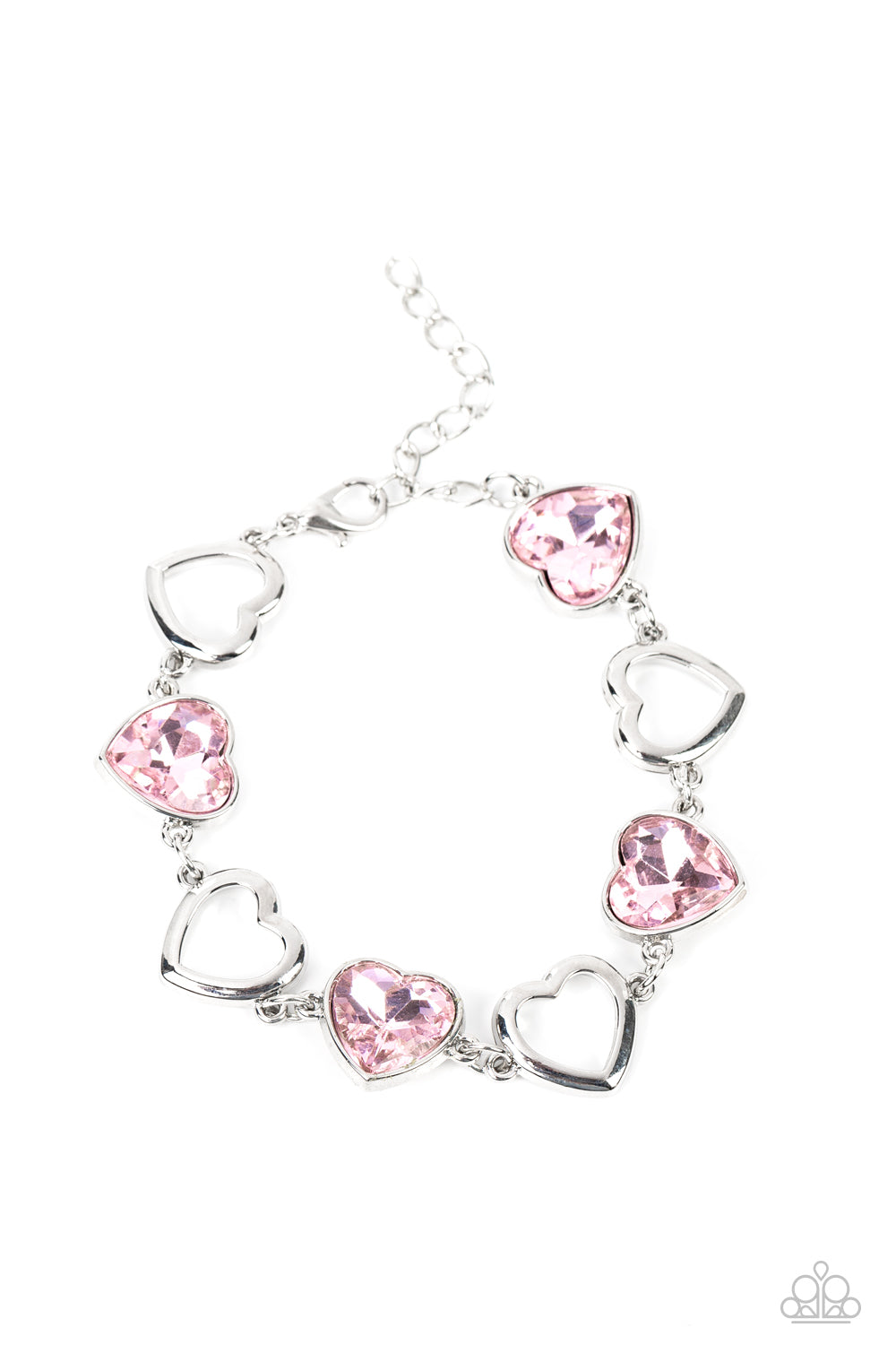 Paparazzi Sentimental Sweethearts - Pink Necklace