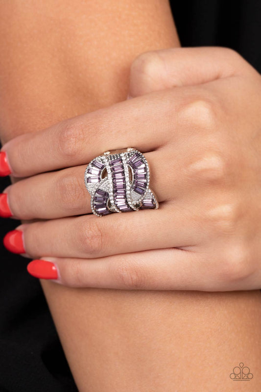 Six-Figure Flex - Purple Paparazzi Ring