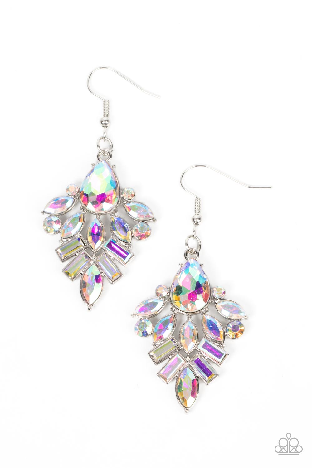 Paparazzi Stellar-escent Elegance - Multi Earrings