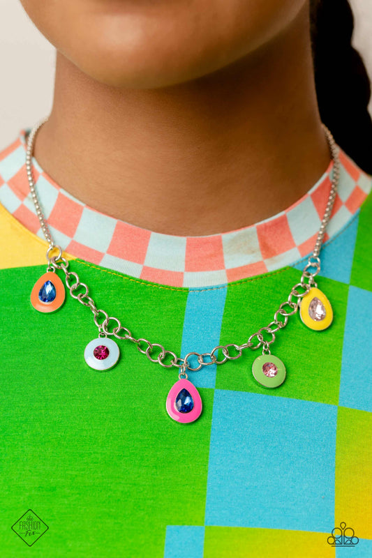 Paparazzi Colorblock Craze - Multi Necklace