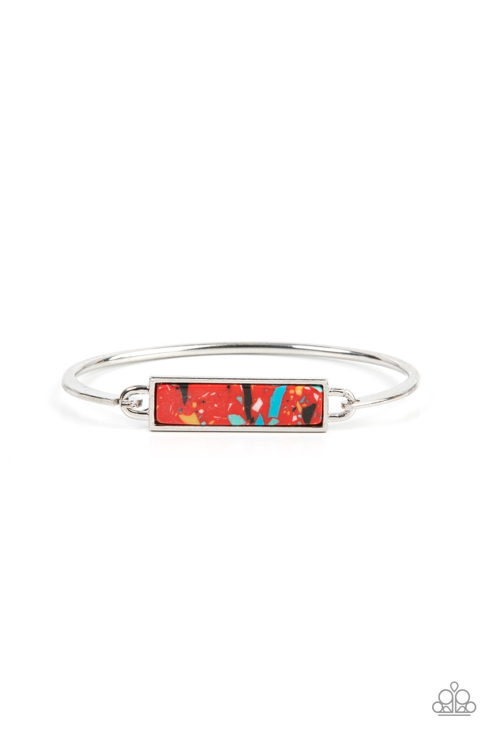 Paparazzi Terrazzo Tarot - Red Bracelet