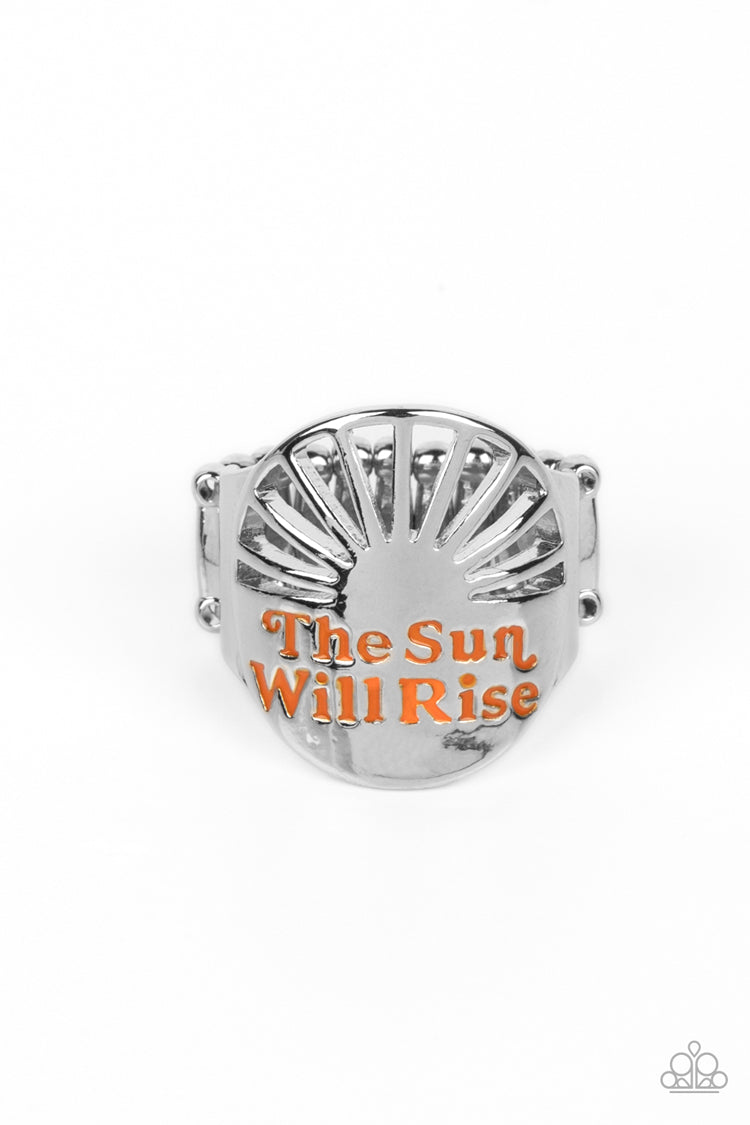 The Dawn After Tomorrow - Orange Paparazzi Ring