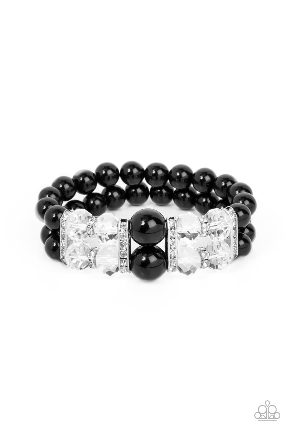 Timelessly Tea Party - Black Paparazzi Bracelet