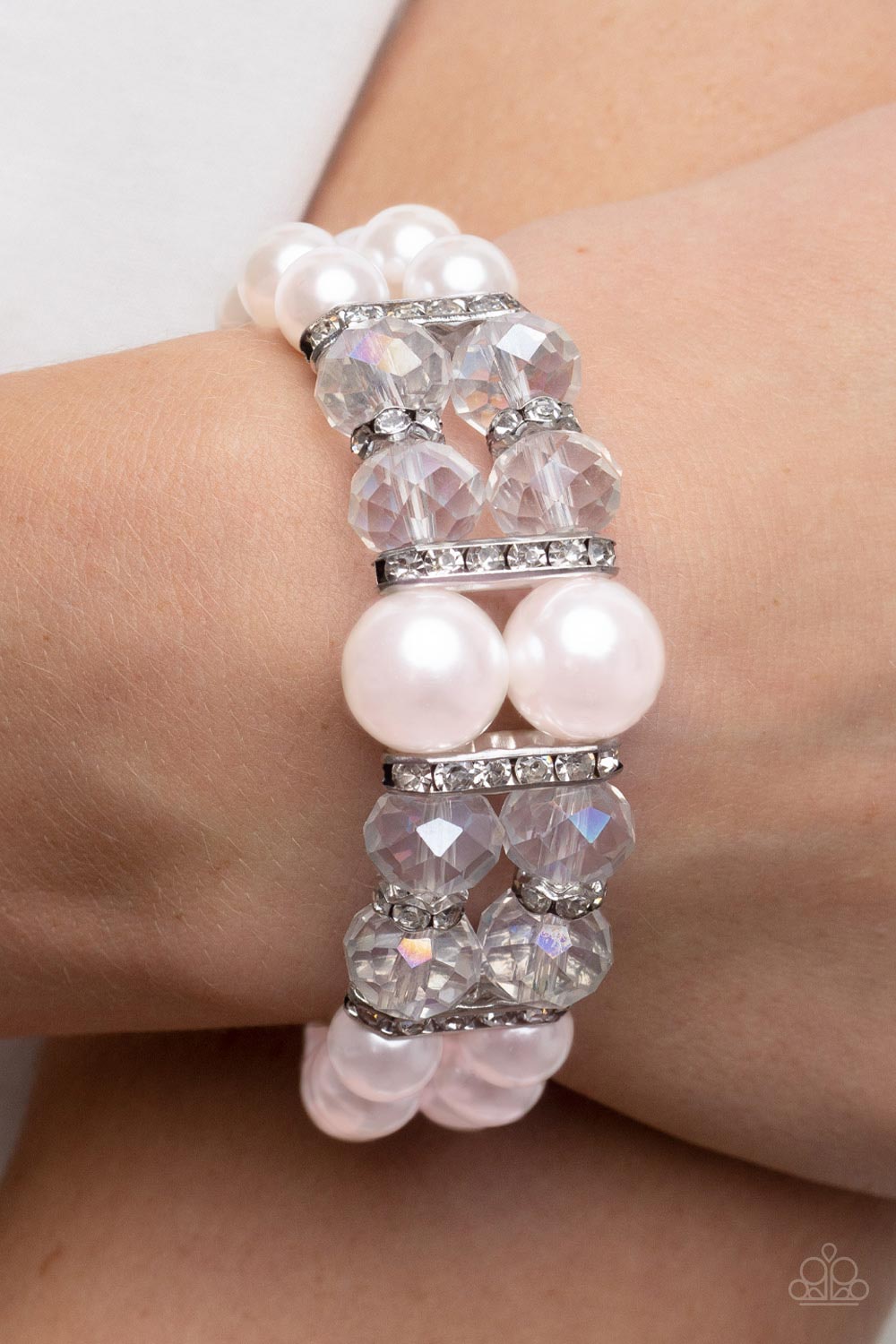 Timelessly Tea Party - Pink Paparazzi Bracelet