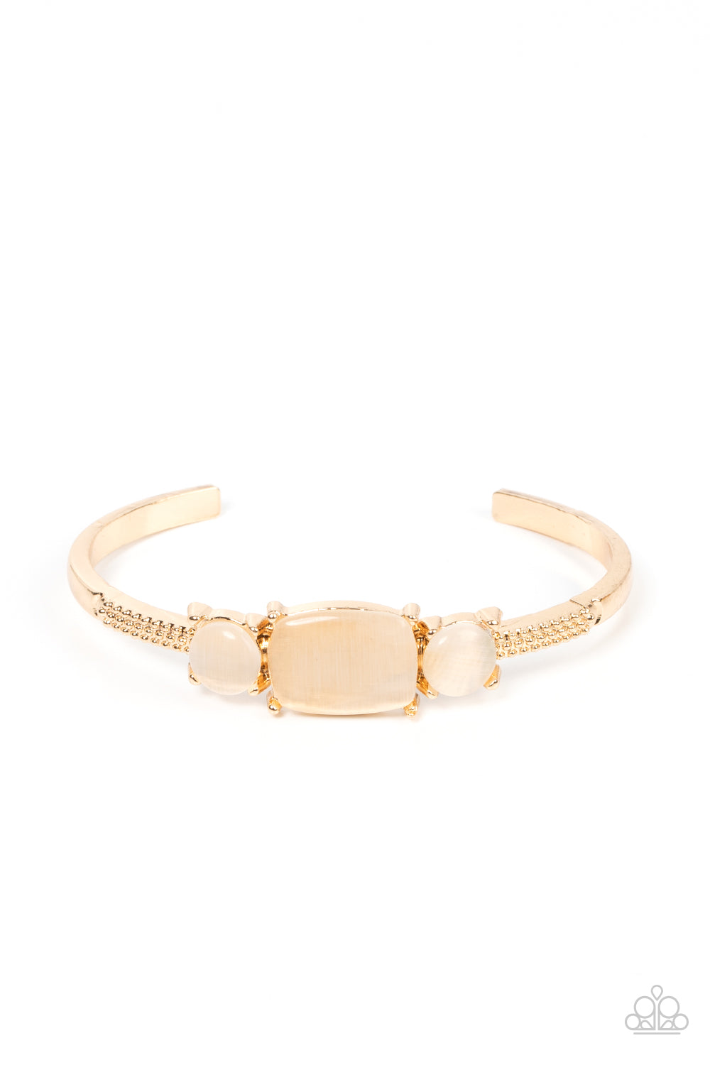 Tranquil Treasure - Gold Paparazzi Bracelet