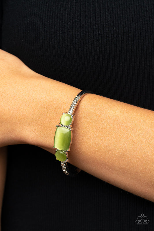 Paparazzi Tranquil Treasure - Green Bracelet