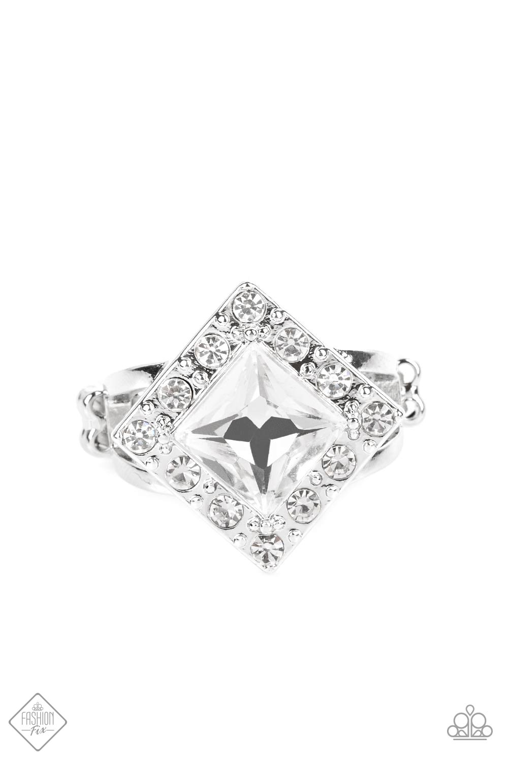 Paparazzi Transformational Twinkle - White Ring