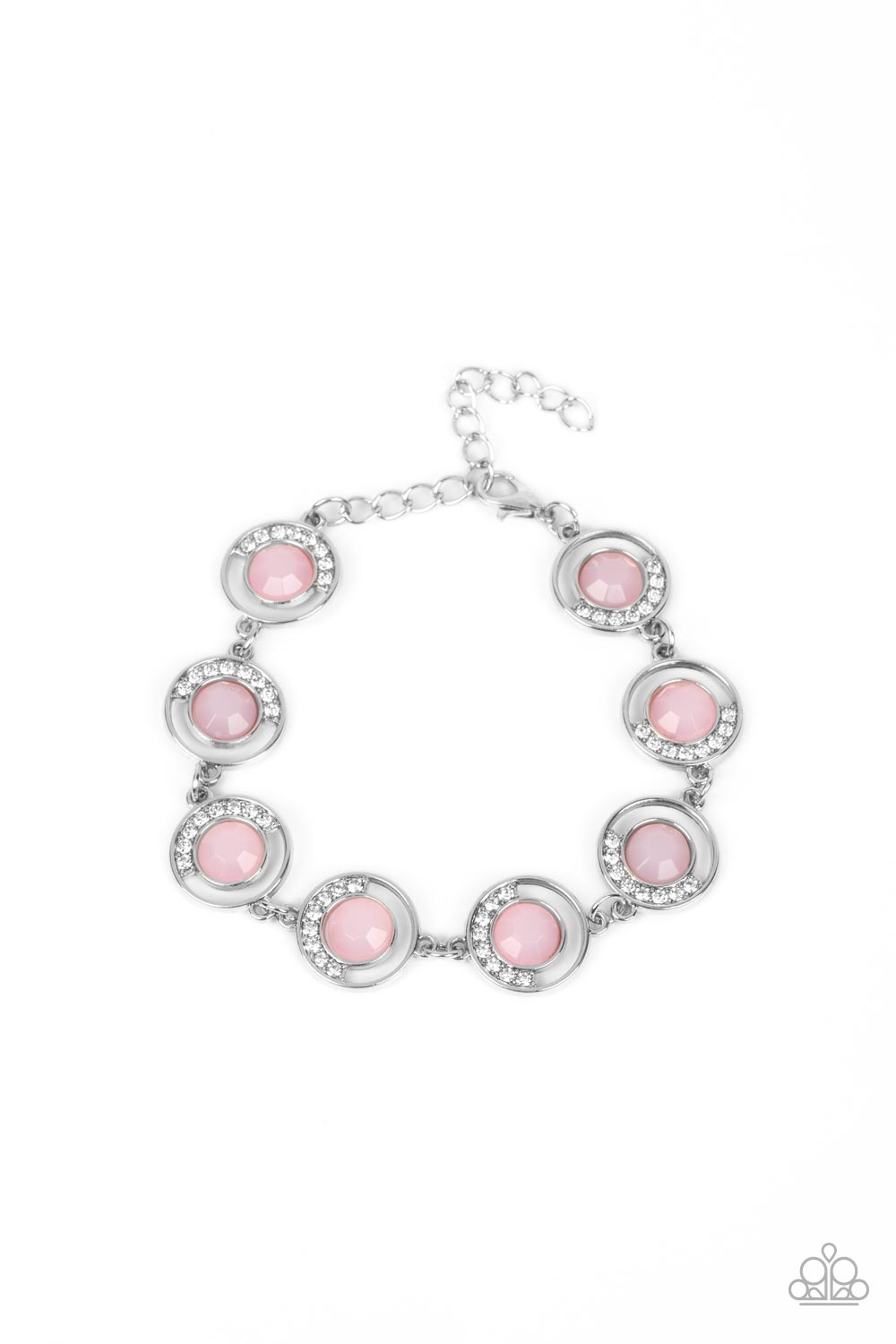 Twinkling Trajectory - Pink Paparazzi Bracelet