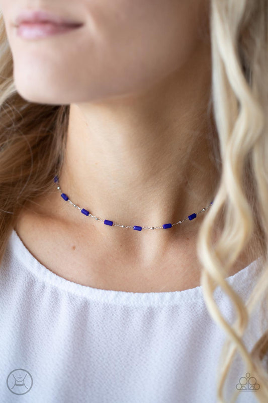 Paparazzi Urban Expo - Blue Necklace