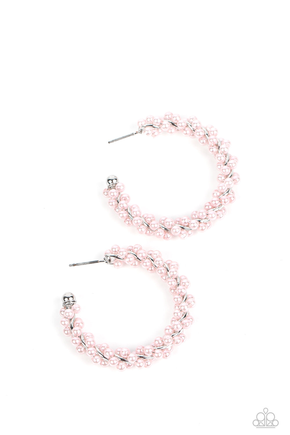 Paparazzi Yacht Royale - Pink Earrings