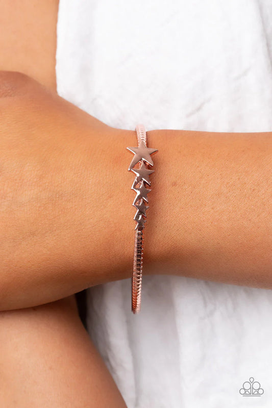 Paparazzi ASTROLOGICAL A-LISTER - Copper Bracelet
