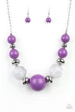 Daytime Drama - Purple Paparazzi Necklace