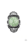 Atlantis Adventure - Green Paparazzi Ring