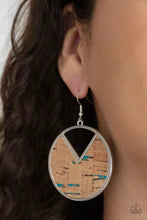 Nod to Nature - Blue Paparazzi Earrings