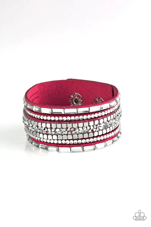 REBEL RADIANCE - PINK Paparazzi Bracelet