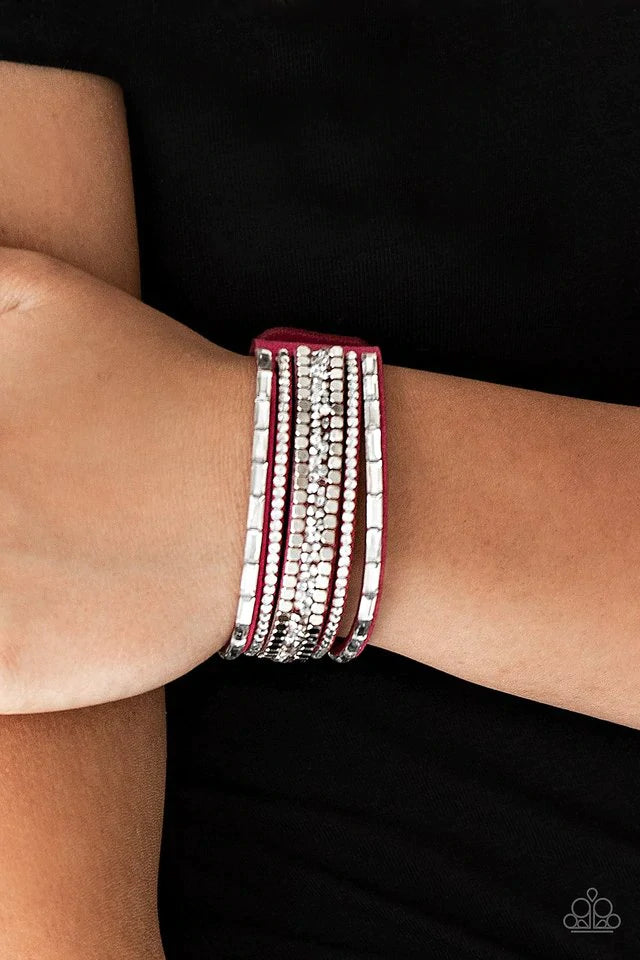 REBEL RADIANCE - PINK Paparazzi Bracelet