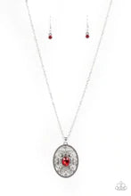 Sonata Swing - Red Paparazzi Necklace