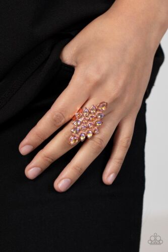 Paparazzi Combustible Iridescence Copper Ring