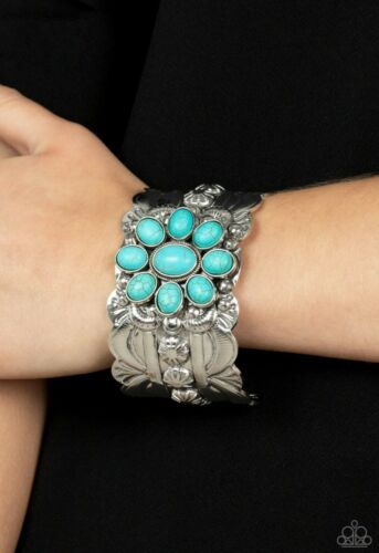 Southern Eden-Turquoise-Blue Paparazzi Bracelet