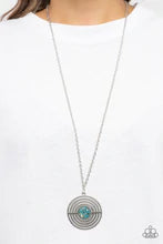 Targeted Tranquility - Blue Paparazzi Necklace